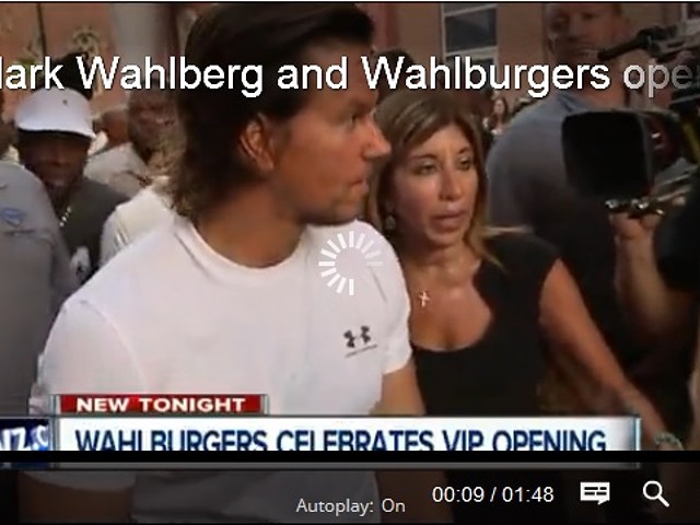 Swoon: Mark Wahlberg rolls out the red carpet for VIP Wahlburgers preview party