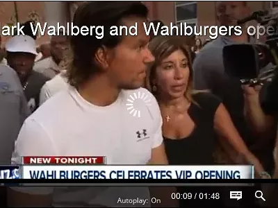 Image: Swoon: Mark Wahlberg rolls out the red carpet for VIP Wahlburgers preview party