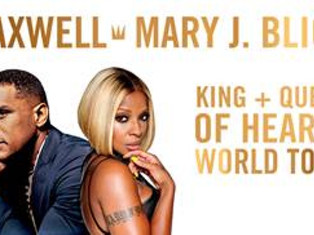 Just announced: Maxwell and Mary J. Blige come to town in Nov.