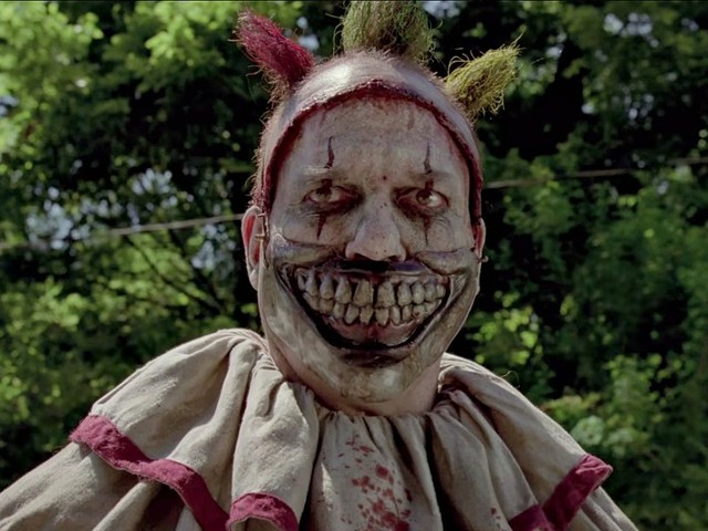Twisty the Clown from the Freak Show season of American Horror Story.