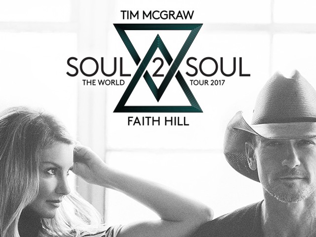 Tim McGraw and Faith Hill to play the Palace next year