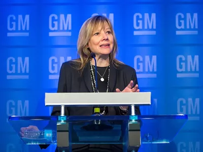 General Motors CEO Mary Barra.