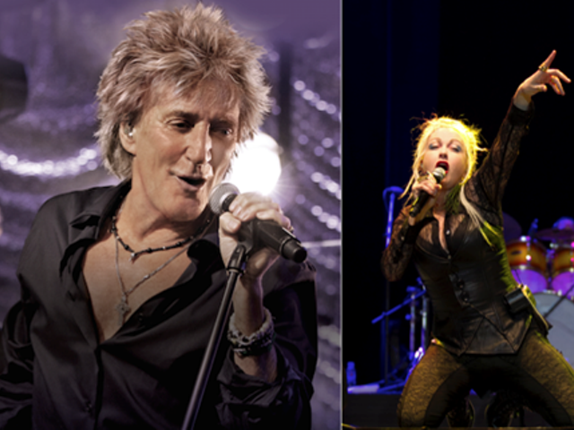 Just announced: Rod Stewart and Cyndi Lauper revive the past at DTE this August