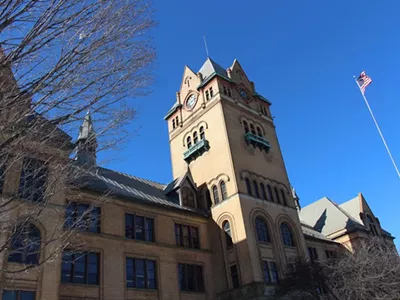 Wayne State University's Old Main building.