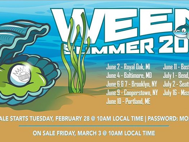 Ween kicks off rare summer tour at ROMT in June