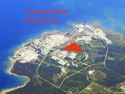 Image: Days left to comment on plan to store radioactive waste near Lake Huron