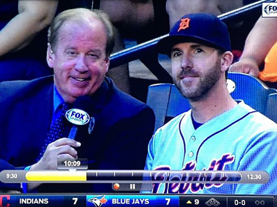 Image: This Tigers fan looks just like Justin Verlander