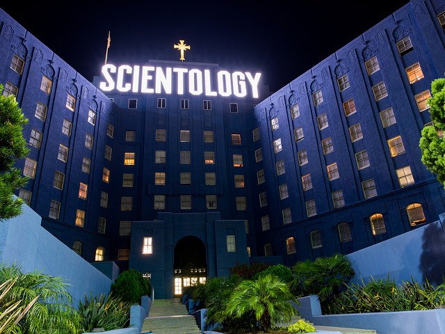 The Church of Scientology headquarters in LA, hopefully Detroit's building won't look so ominous.