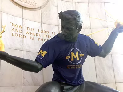 Image: What if the University of Michigan never left Detroit?