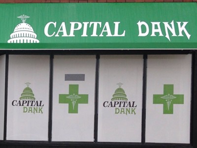 A medical marijuana dispensary in Lansing.
