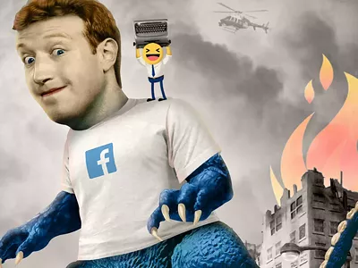 Image: Media outlets chased Facebook clicks — now the social media giant threatens to destroy them