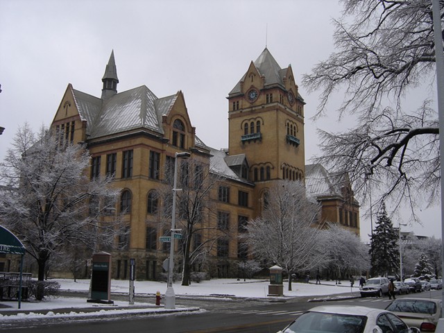 Old Main on Midtown's Wayne State University campus.