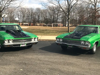 Can you tell which is the souped-up, tricked-out grudge car? And which one is the daily driver?