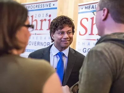 Democrat gubernatorial candidate Shri Thanedar.