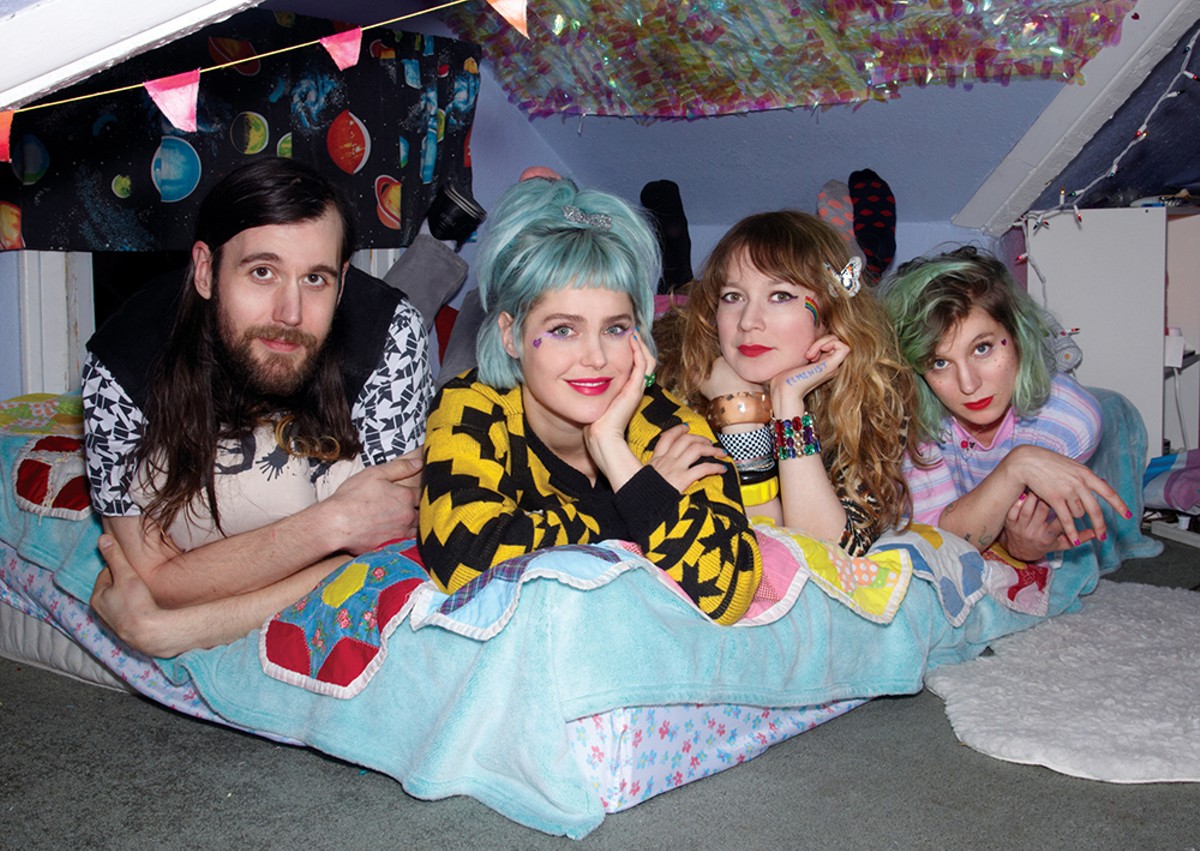 Pretty in punk: The babes of Tacocat.