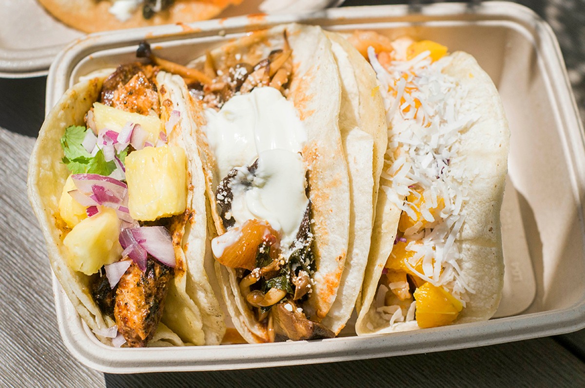 Tacos from Detroit's Clementina.