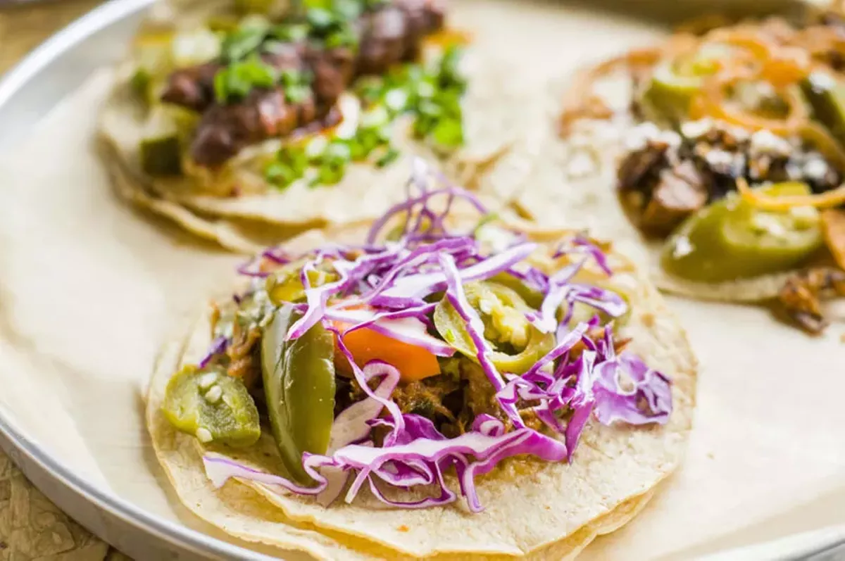 Image: Banh mi taco.