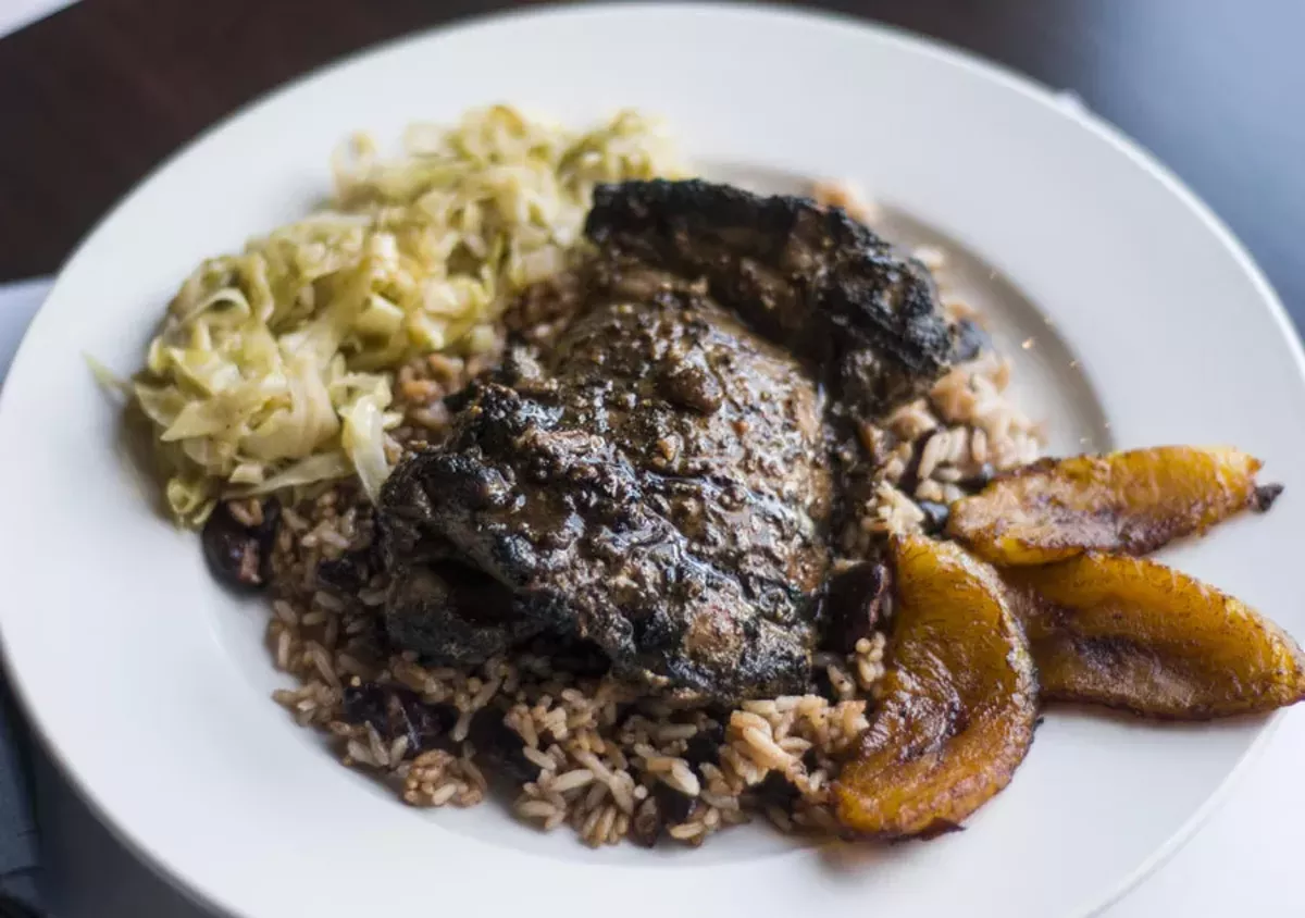 Image: Jerk chicken.