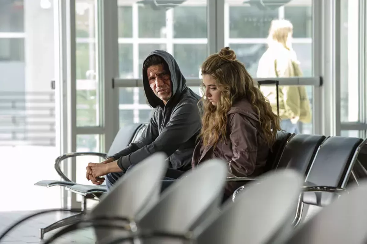 Image: Jon Bernthal (left) and Giorgia Whigham (right) shine as the central protagonists of The Punisher Season 2.