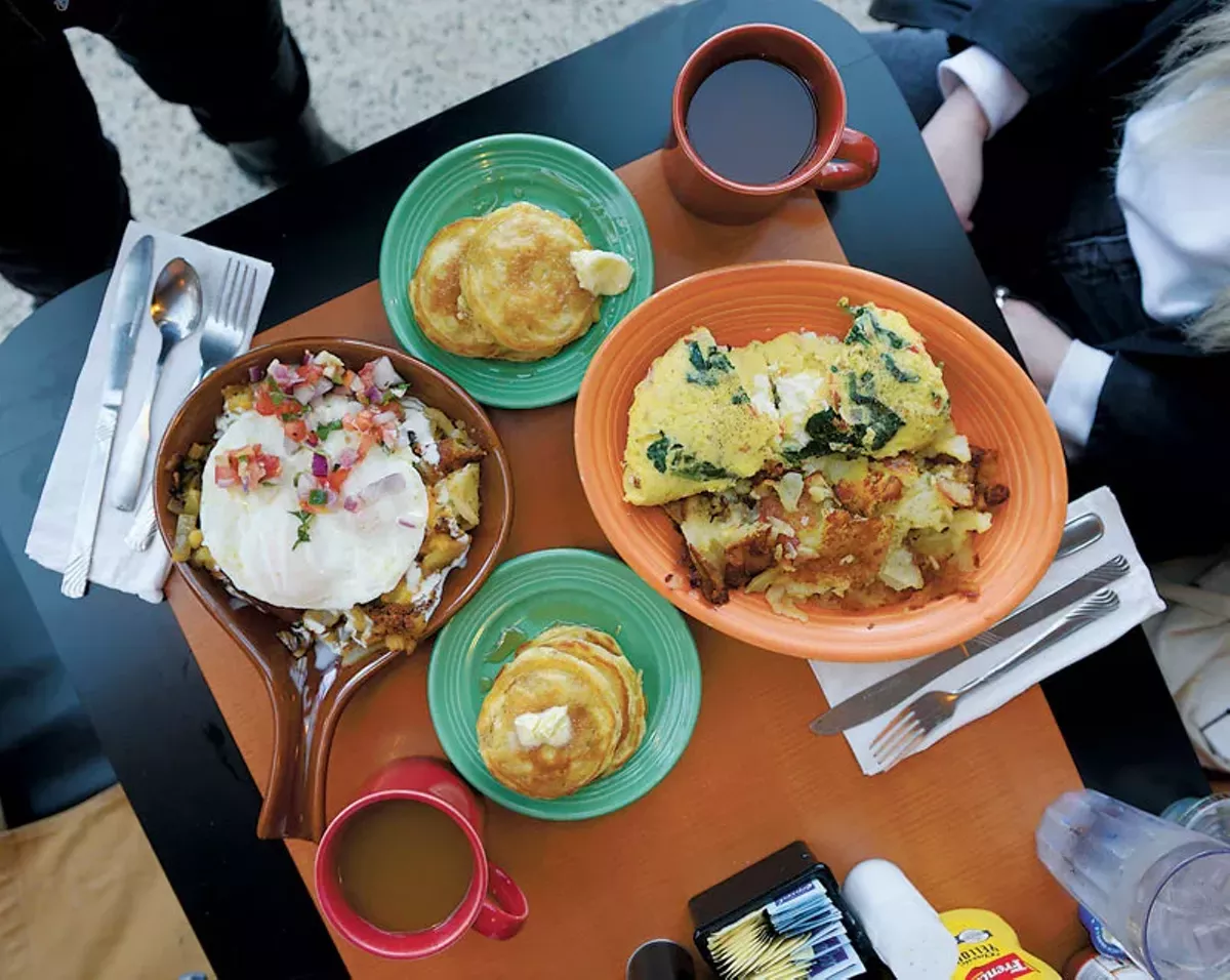 Image: An early morning feast from Detroit’s Clique.