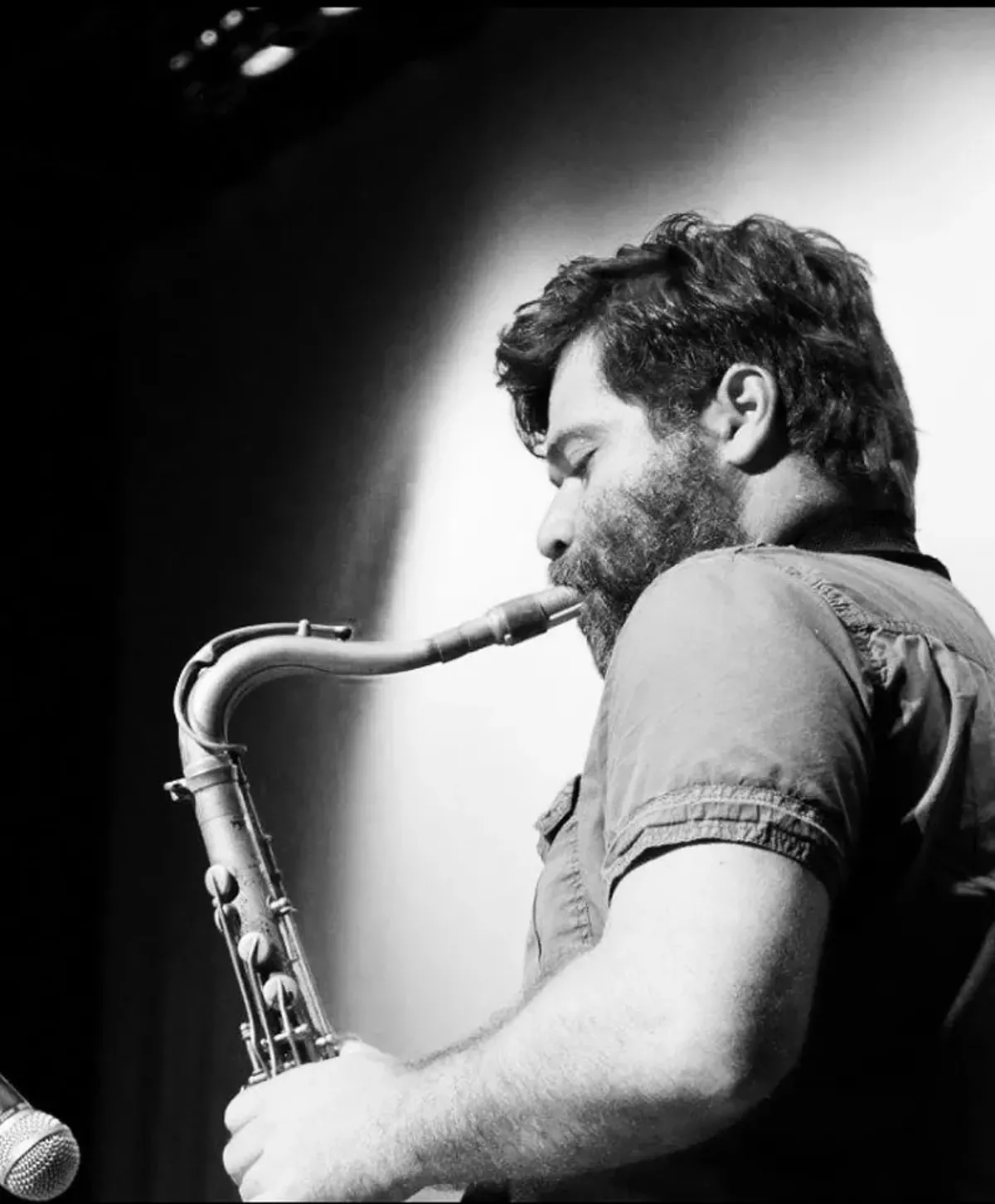 Image: Saxophonist Bobby Muncy.
