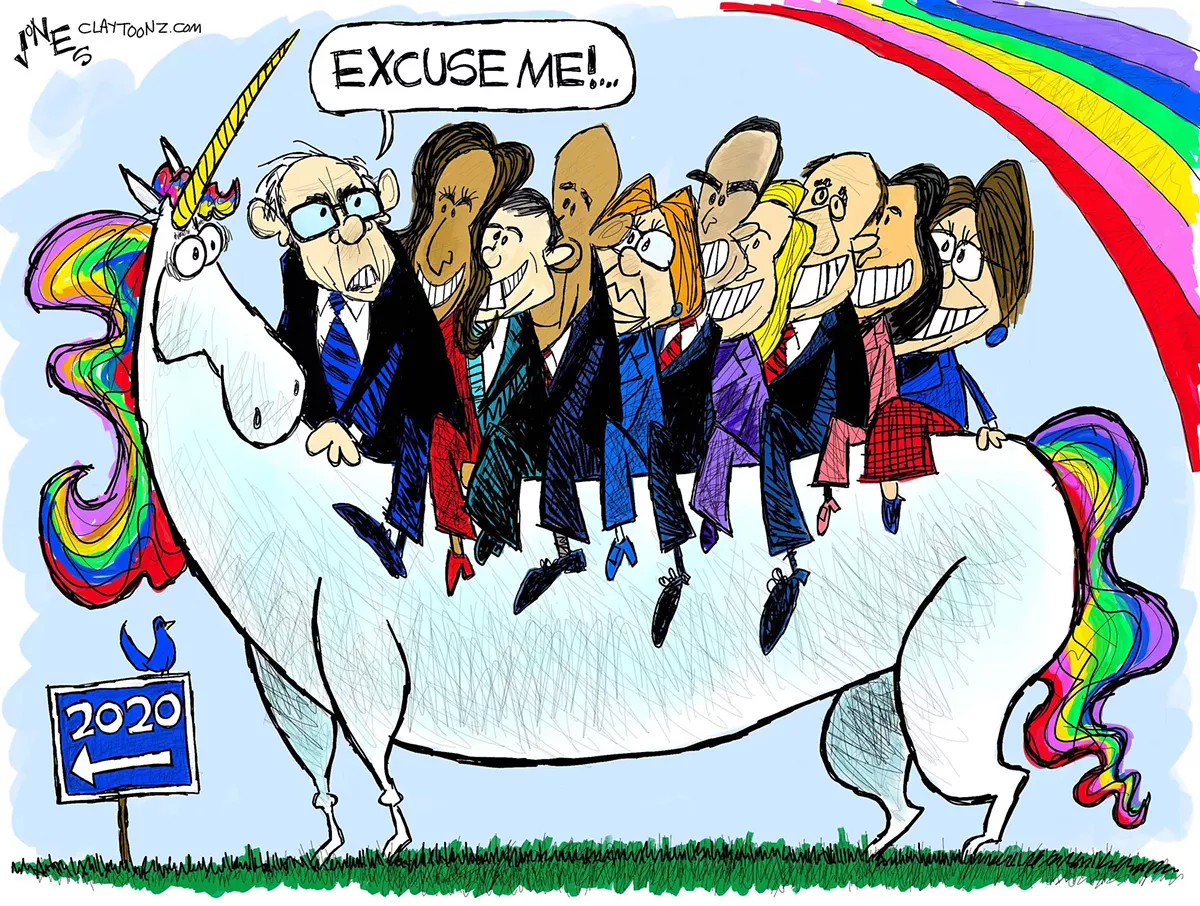 Image: Comics: ‘Bernie Rides Again’