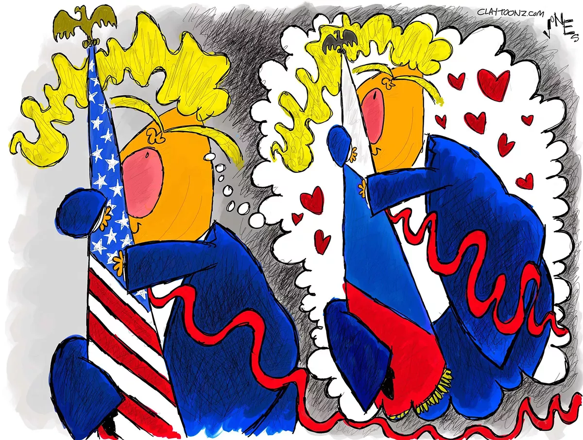 Image: Comics: ‘Creepy flag love’