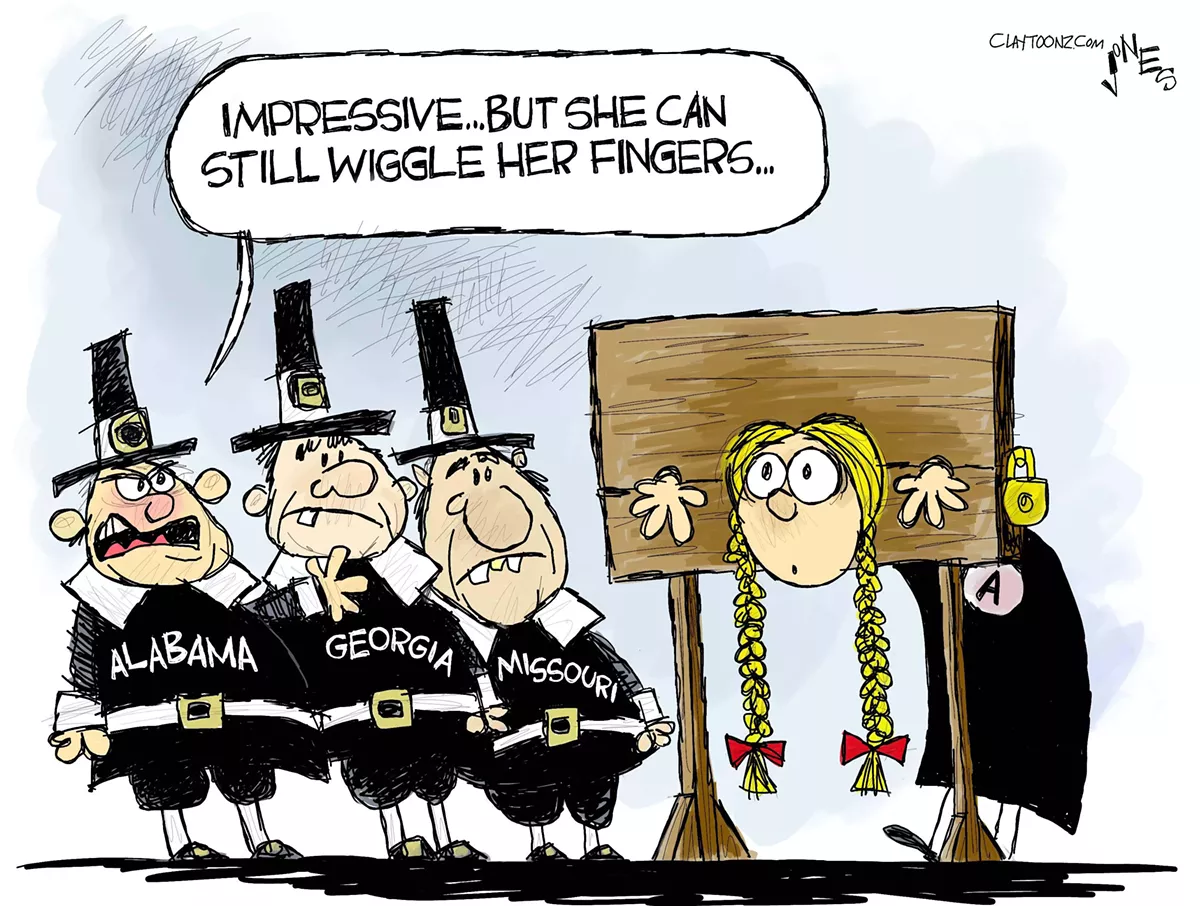 Image: Comics: ‘No Wiggle Room For Women’