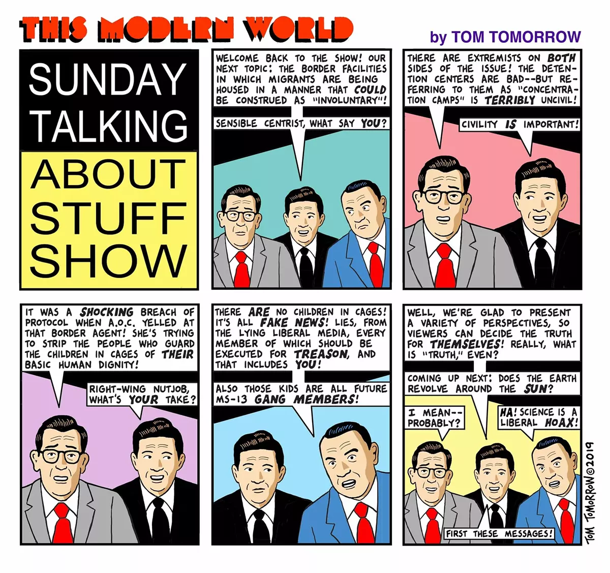 Image: Comics: Sunday Talking About Stuff Show