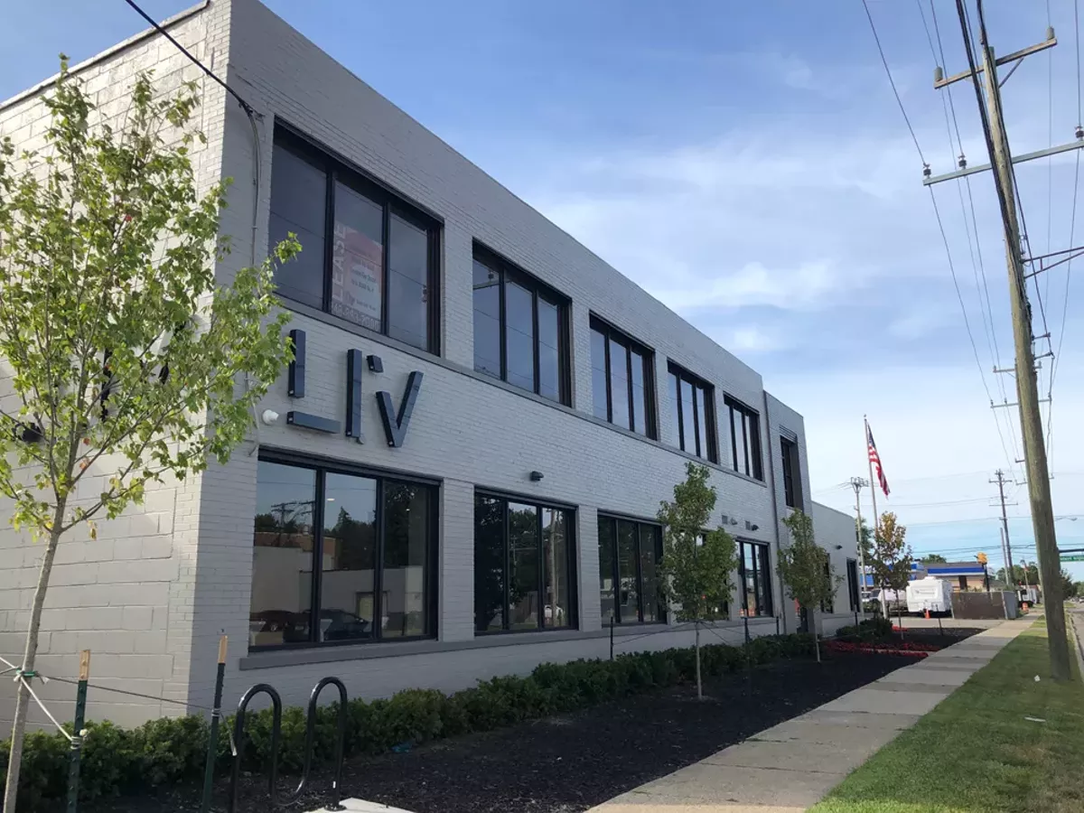 Image: LIV Ferndale is a new marijuana provisioning center that opens its doors next week. Ferndale permits marijuana businesses, unlike more than 770 other Michigan municipalities that have banned it.