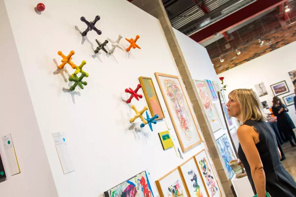 The annual Artworks Detroit fundraiser made its debut at Wasserman Projects last year.