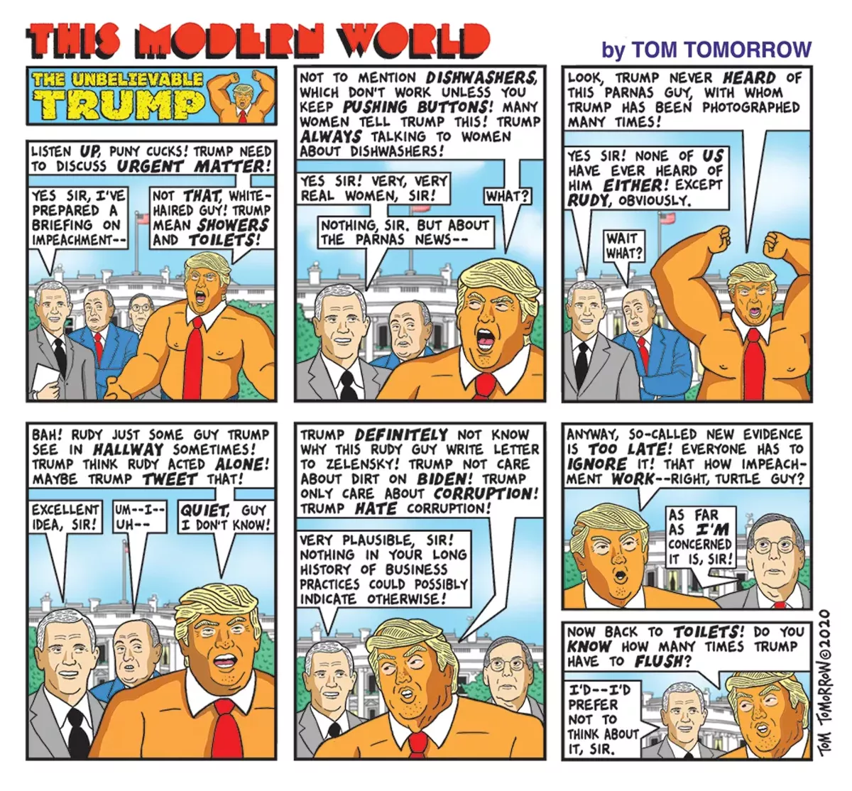 Image: The return of the Unbelievable Trump