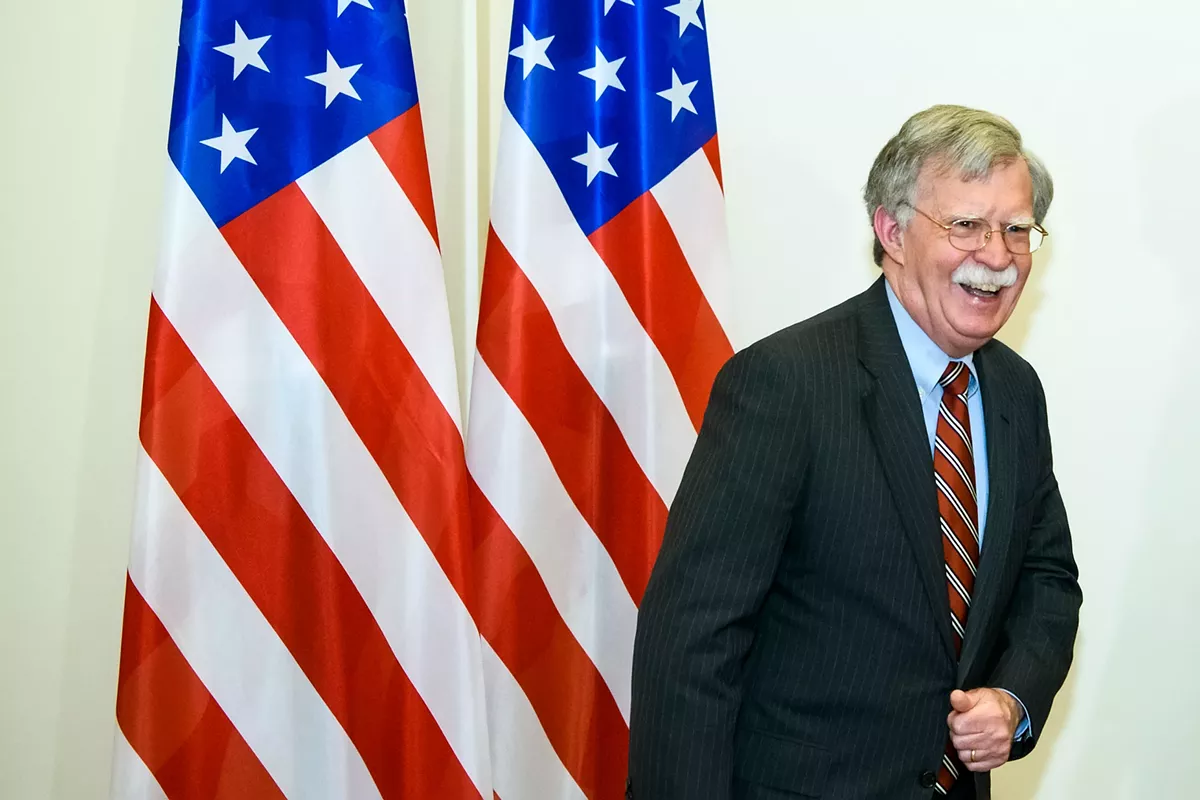 Image: Trump's former national security adviser John Bolton.