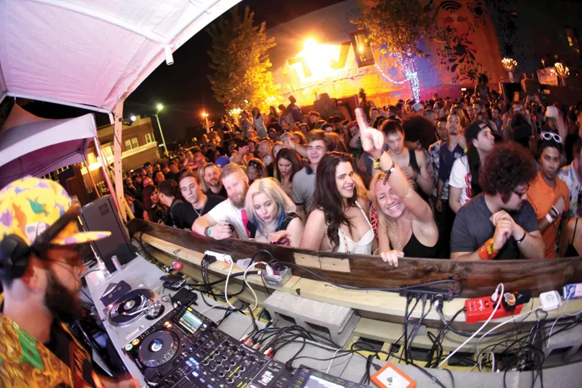 Image: TV Lounge celebrates nine years with a giant party
