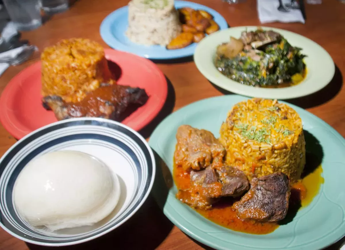 Image: Dishes from Kola Restaurant and Ultra Lounge.