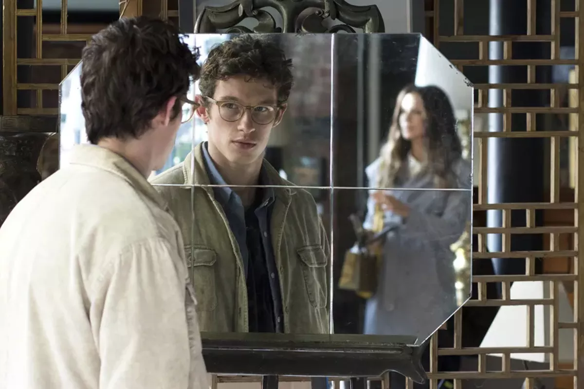 Image: Callum Turner and Kate Beckinsale in The Only Living Boy in New York.