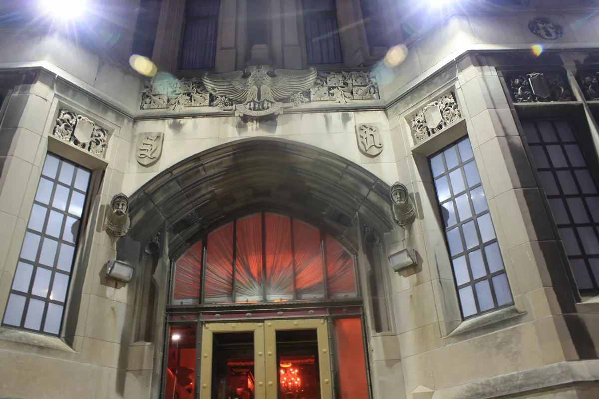 Image: Detroit Masonic Temple.