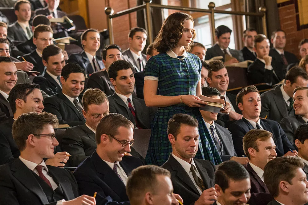 Felicity Jones in On the Basis of Sex.