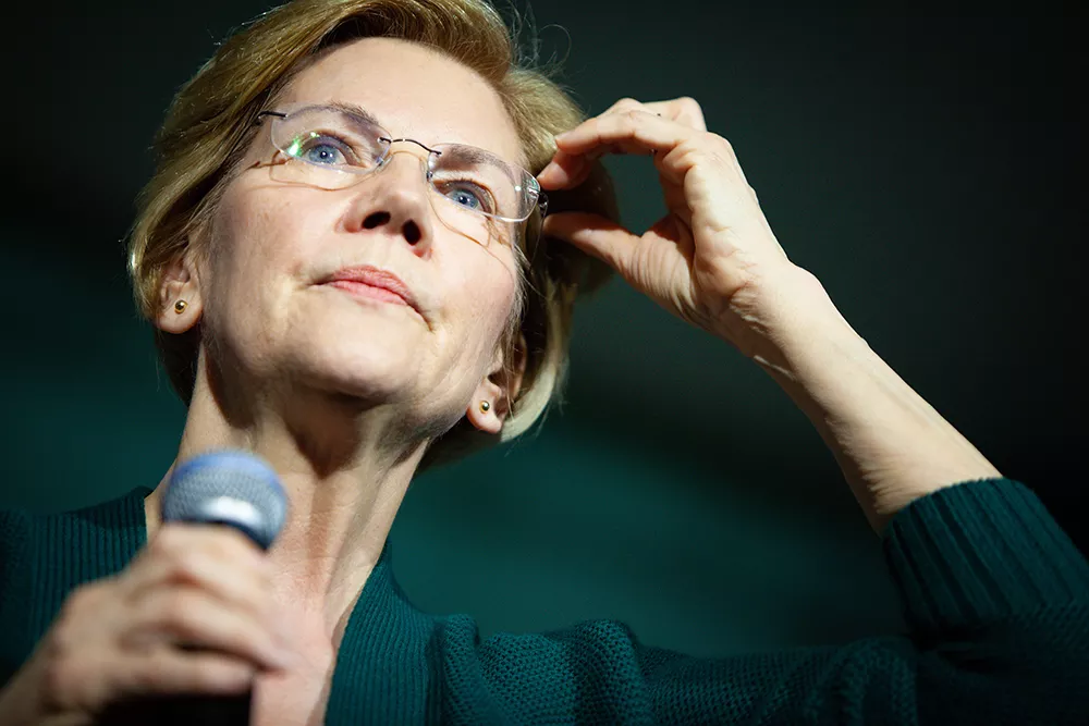 Sen. Elizabeth Warren.