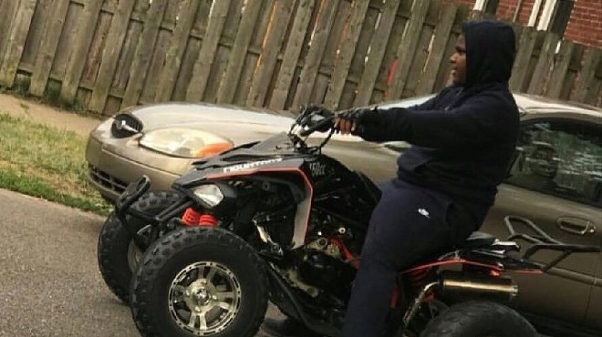 Teenager Damon Grimes was killed riding his ATV during a police chase in August.