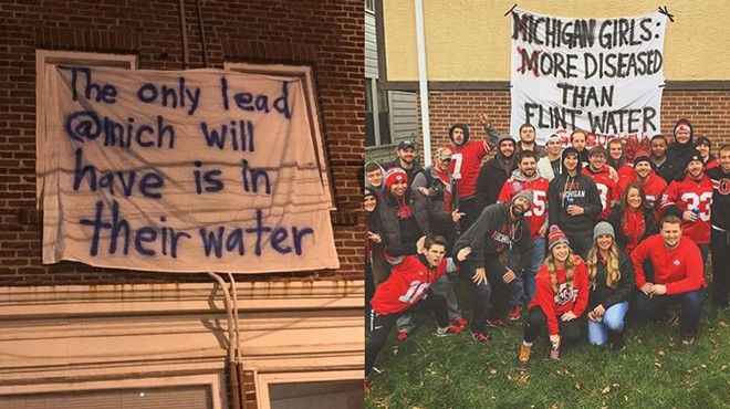 College sports fans keep making fun of the Flint water crisis