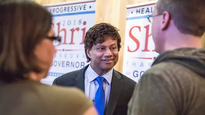 Democrat gubernatorial candidate Shri Thanedar.