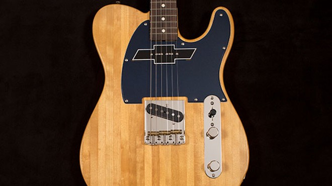 The Chevy Truck Guitar will celebrate the 100th anniversary of Chevy trucks.