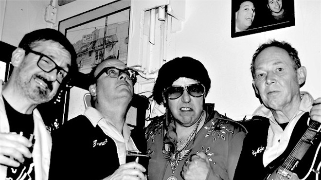 Eastside Elvis & the Motor City Mafia (l to r): Tim Suliman, Tim Taebel, Paul
