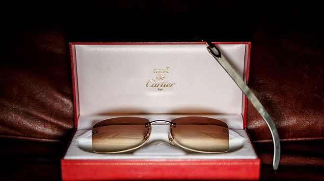 The whiter the Buffs, the more coveted the frames — Cartier’s C Décor white buffalo horn frames have become a status symbol in Detroit.