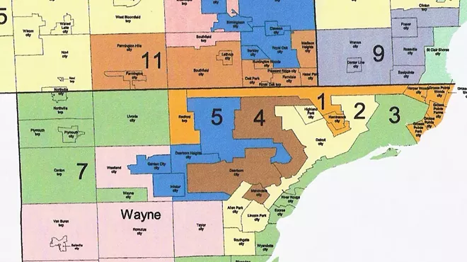 Image: New metrics quantify Michigan's extreme gerrymandering problem