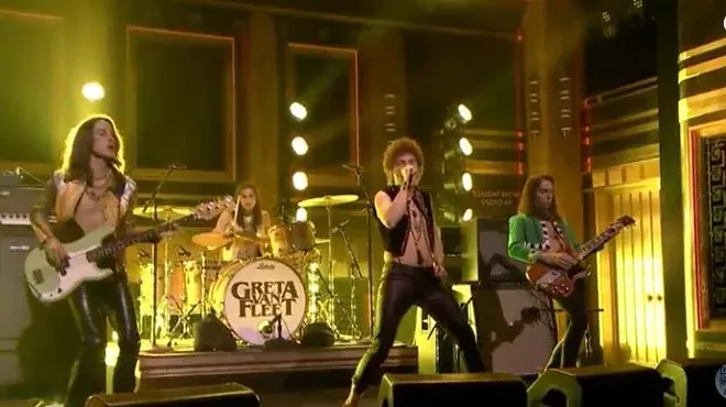 Image: Greta Van Fleet receives standing ovation during 'Tonight Show' debut