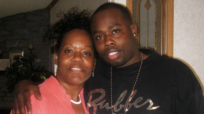 David Ware and his mother, Maudess Sutton.