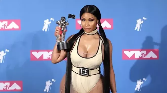 Nicki Minaj at the 2018 VMA's Monday night.