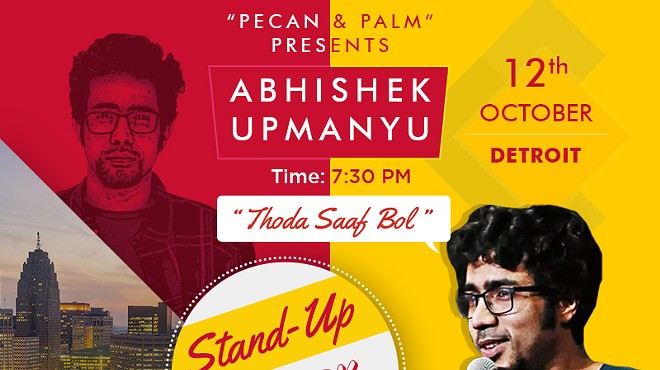 Abhishek Upmanyu Stand-Up Comedy Show Live in Detroit